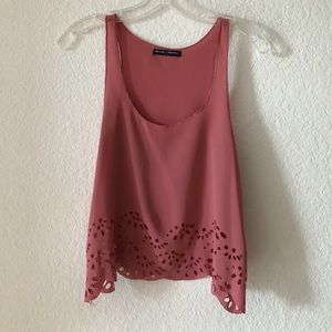 🌷 Vintage Brandy Melville Rose Blouse